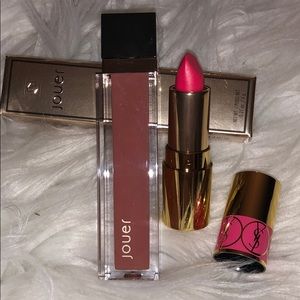 Jouer & YSL lipsticks